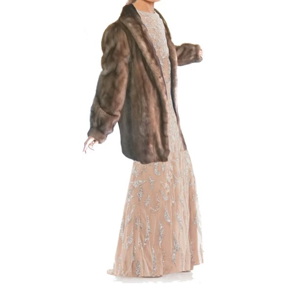 Mink Fur Coat - Picture 6 of 14